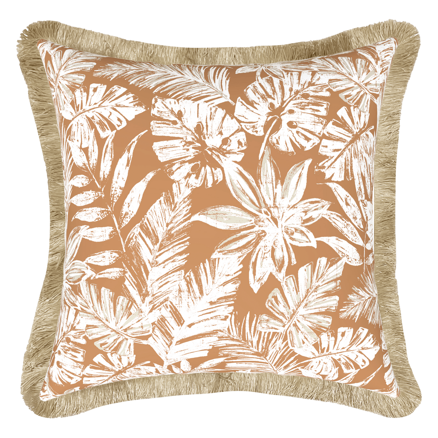 Tahiti Outdoor Cushions Stylist Selection - Clay Escape with Black