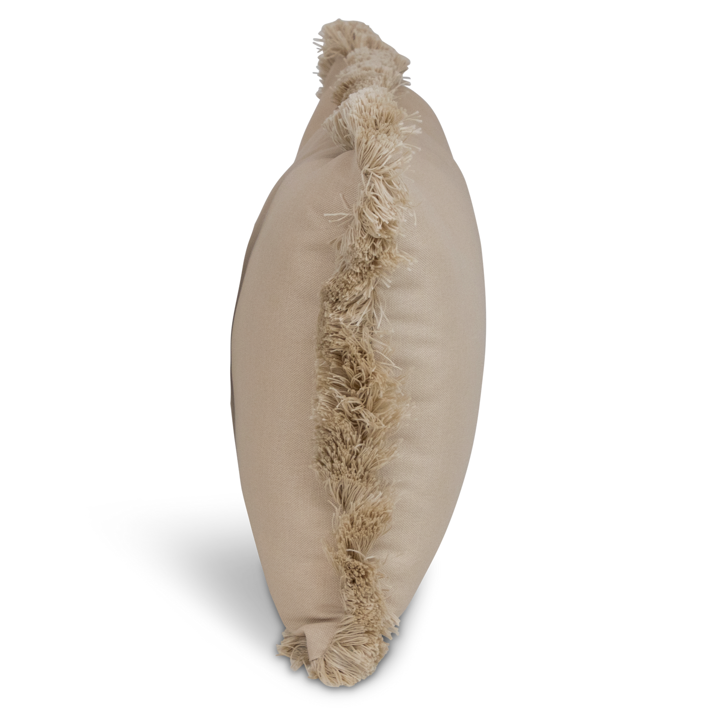 Tahiti Sandstone - 30x50cm Fringed Outdoor Cushion