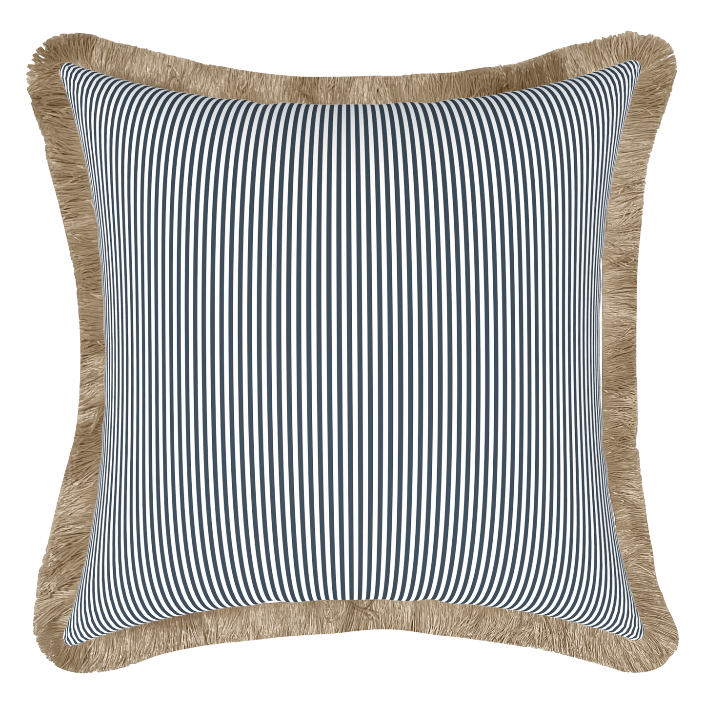 Tahiti Outdoor Cushions Stylist Selection - Marine Stripe with Navy