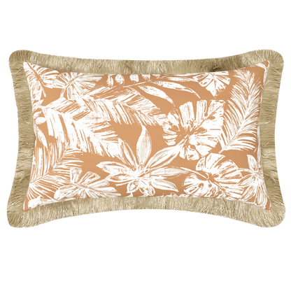 Tahiti Outdoor Cushions Stylist Selection - Clay Escape with Black