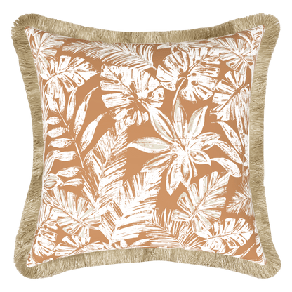 Tahiti Outdoor Cushions Stylist Selection - Clay Escape with Black