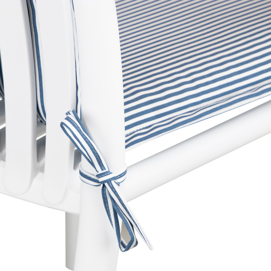 Tahiti Marine Stripe Sling Outdoor Chair Cushion - 101x48x4cm