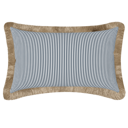 Tahiti Outdoor Cushions Stylist Selection - Marine Stripe with Navy