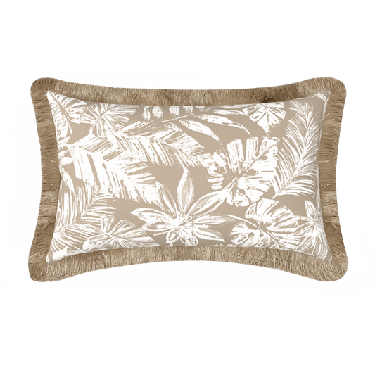 30x50cm fringed sage outdoor cushions