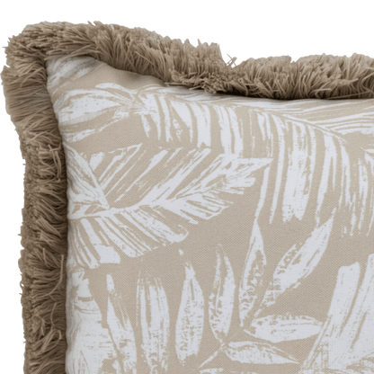 30x50cm fringed sage outdoor cushions