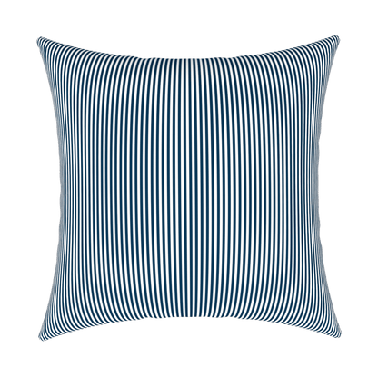 Tahiti Navy Stripe - 50x50cm Outdoor Cushion