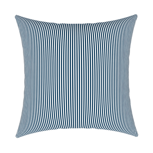 Tahiti Navy Stripe - 50x50cm Outdoor Cushion