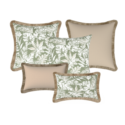 Tahiti Outdoor Cushion Stylist's Pick - Sage Sand