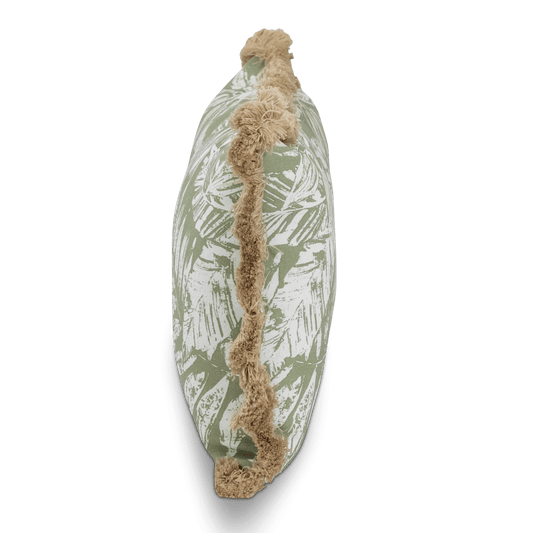 30x50cm Green Tassel Sage Outdoor Cushion